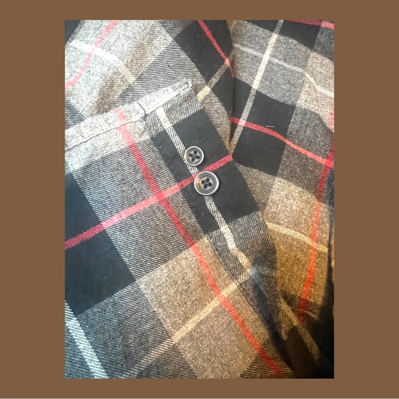 Goodfellows Black And Red Flannel Plaid Button Down Size XL Standard Warm Cozy - Picture 3 of 6